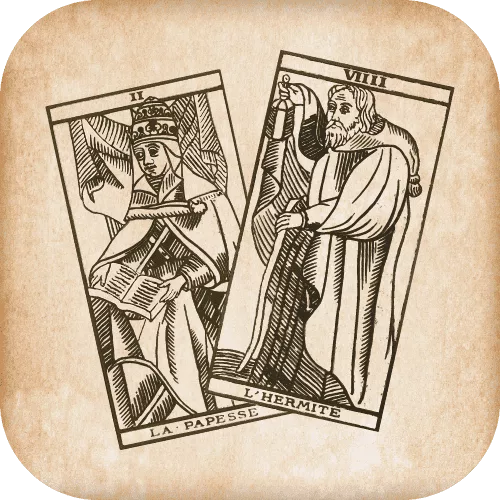 cartes-du-tarot-de-marseille-grimaud-arcanes-majeurs-la-papesse-l-hermite-la-sibylle-et-le-karma-04